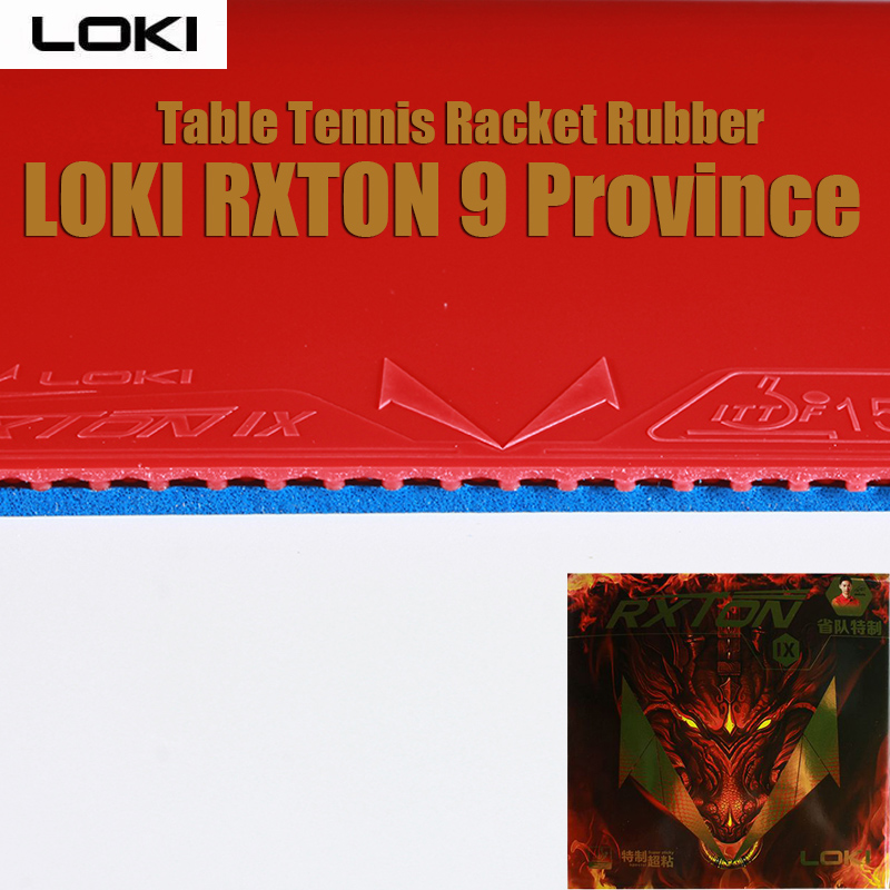 Table Tennis Loki - مطاط تنس الطاولة LOKI RXTON 9
