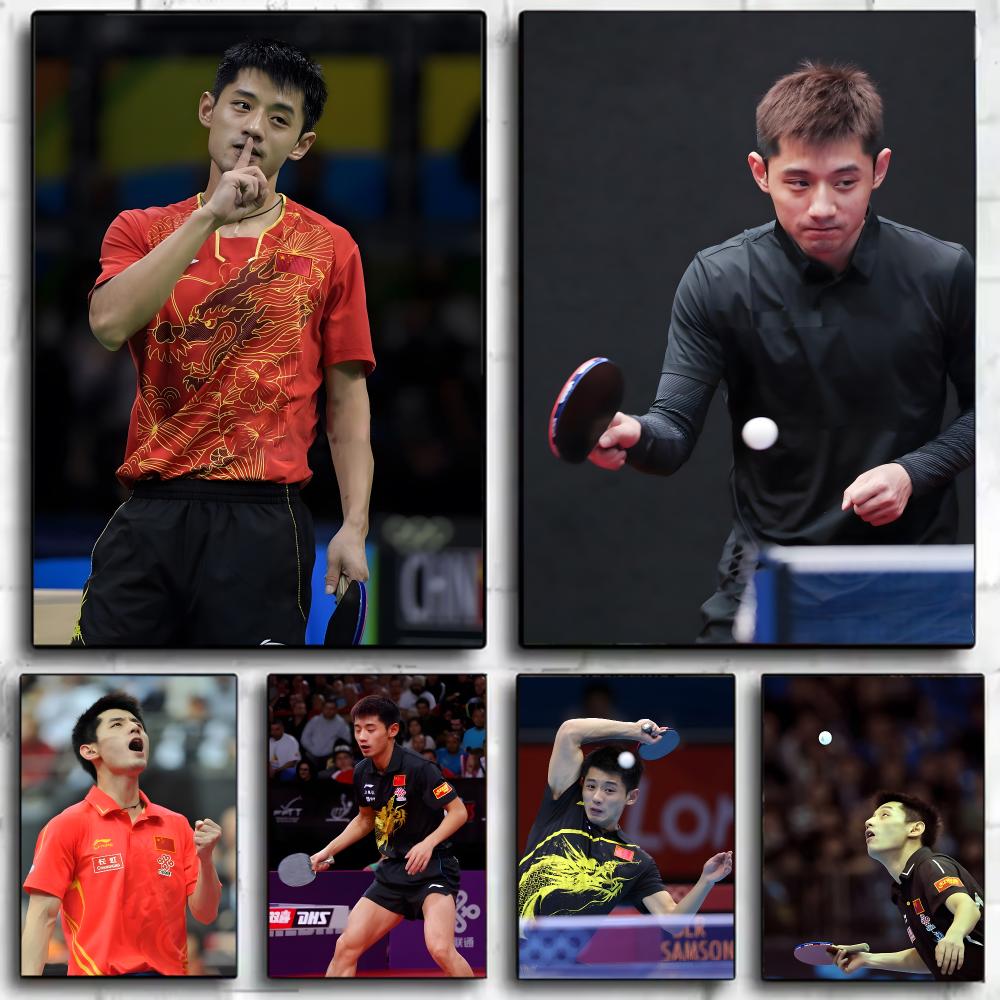 ملصق تنس الطاولة من تشانغ جيك، - مراجعة Table Tennis Zhang Jike وسعره